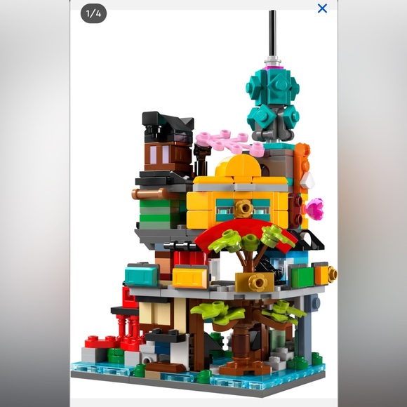 LEGO NINJAGO Micro City Gardens Set - Micro NINJAGO® City Gardens V39 - Picture 3 of 4